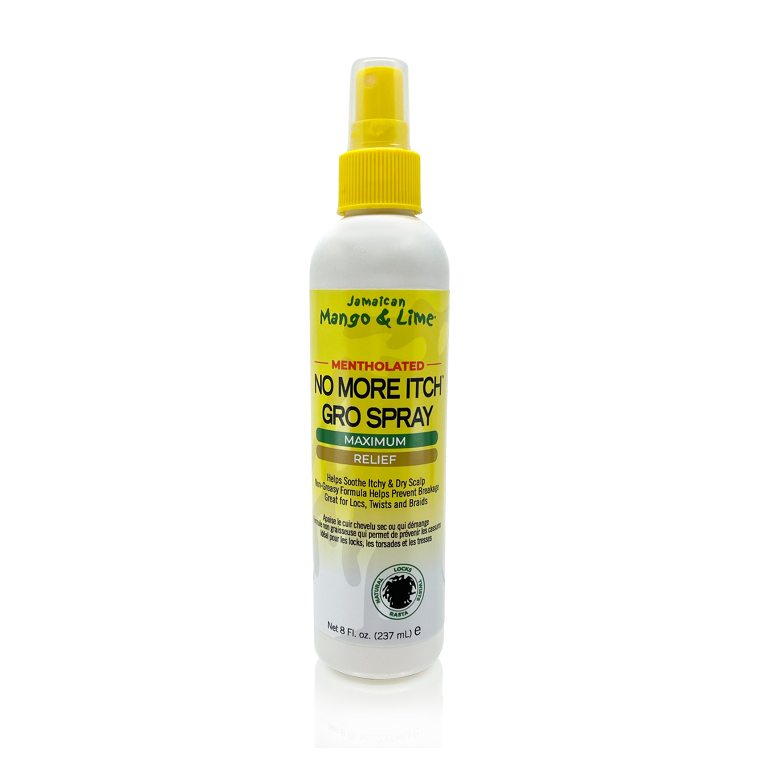 Jamaican Mango &amp; Lime Mentholated No More Itch Gro Spray