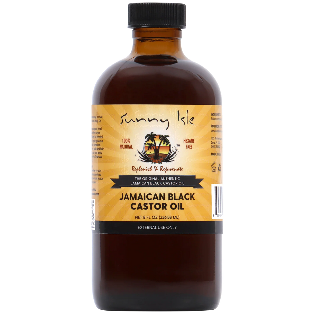 The Original Sunny Isle Jamaican Black Castor Oil 8oz