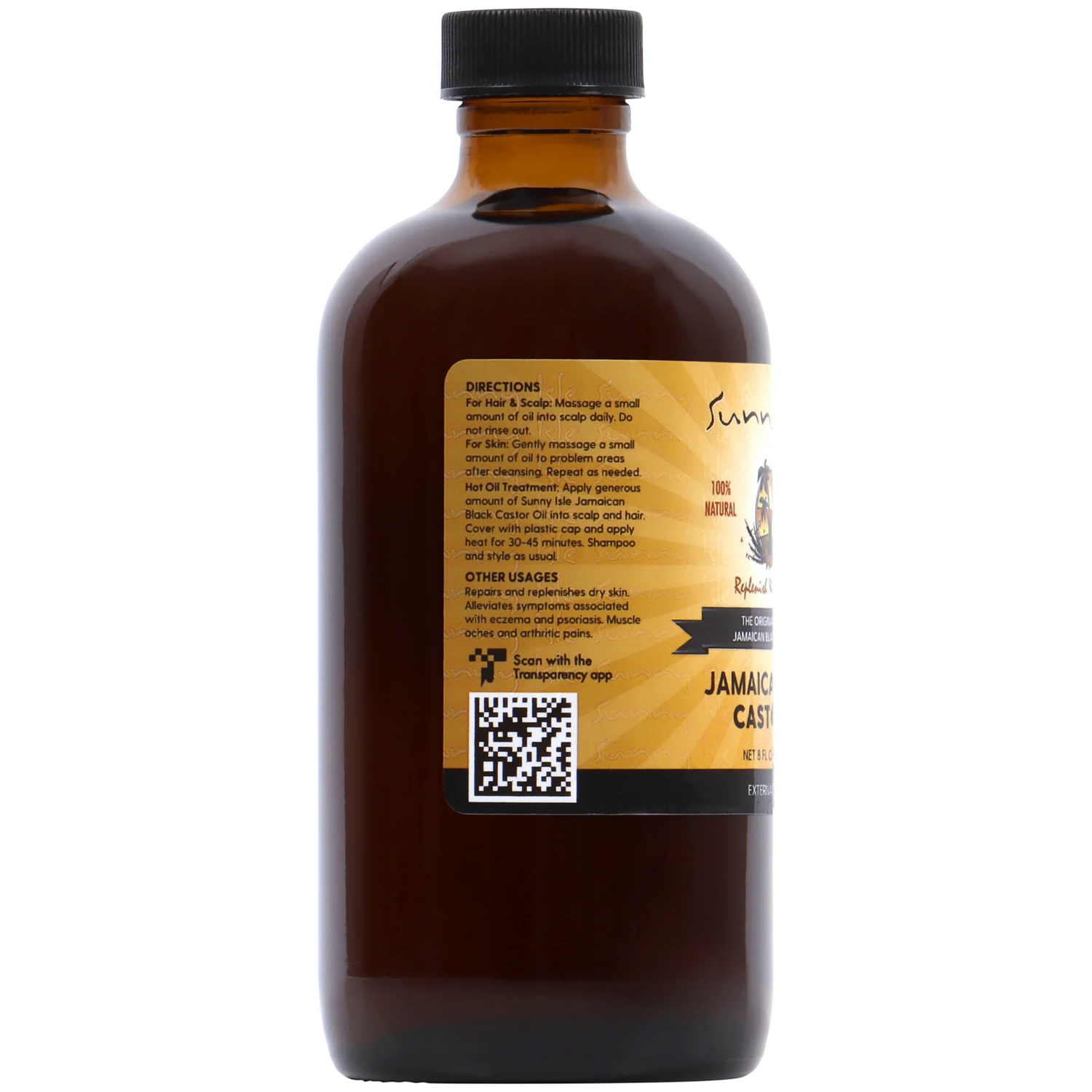 The Original Sunny Isle Jamaican Black Castor Oil 8oz