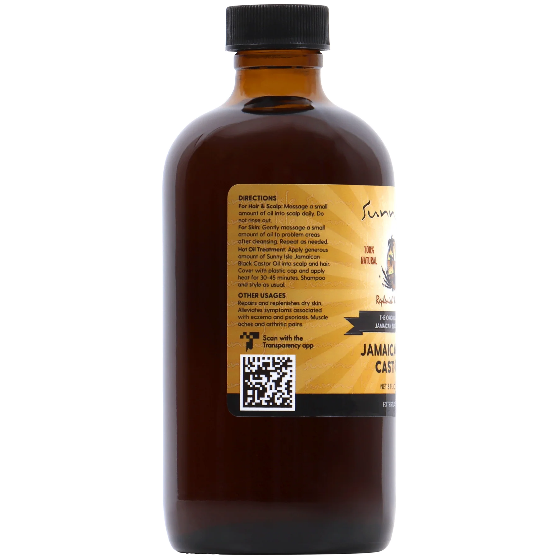 The Original Sunny Isle Jamaican Black Castor Oil 8oz