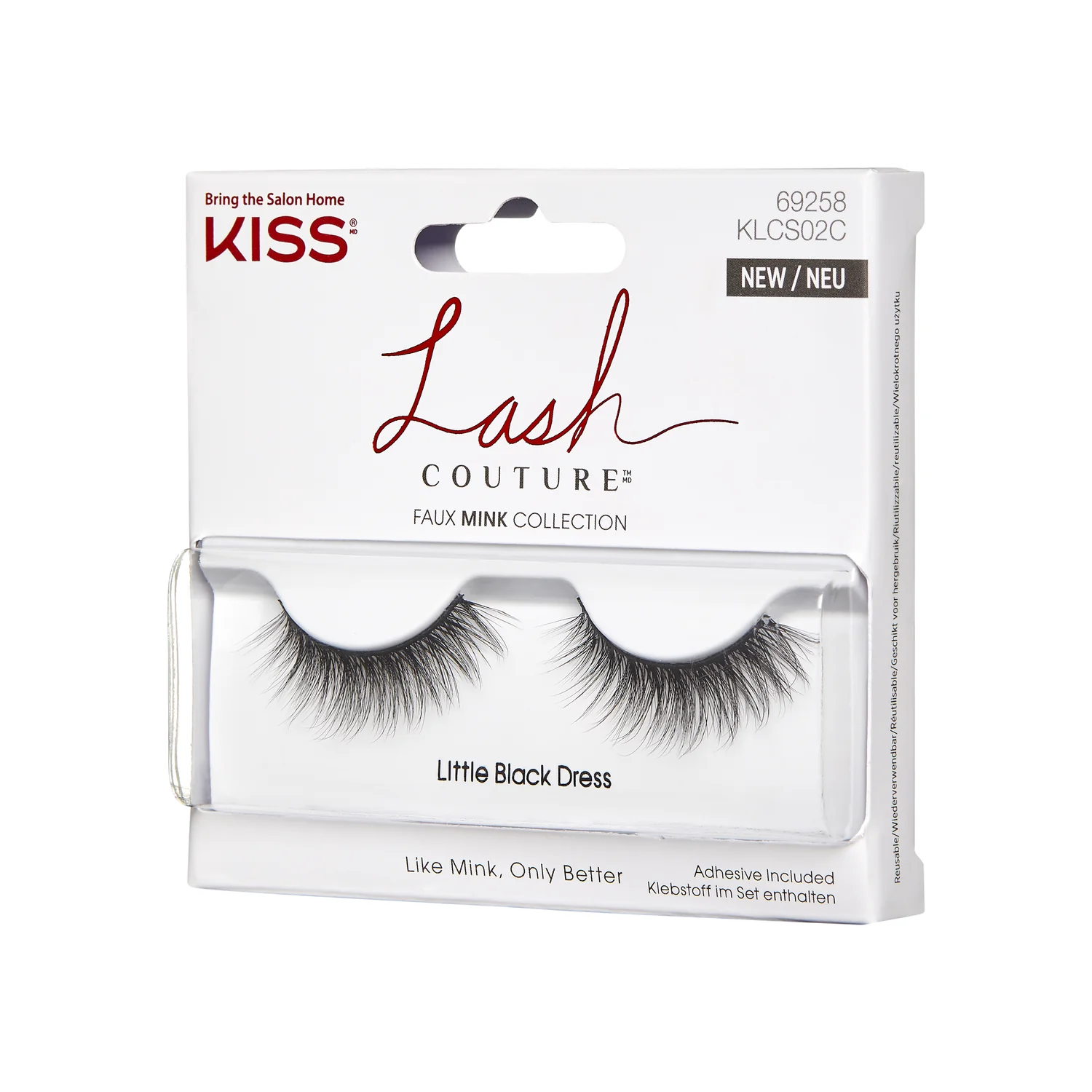 Kiss Lash Couture Faux Mink Singles - Little Black Dress