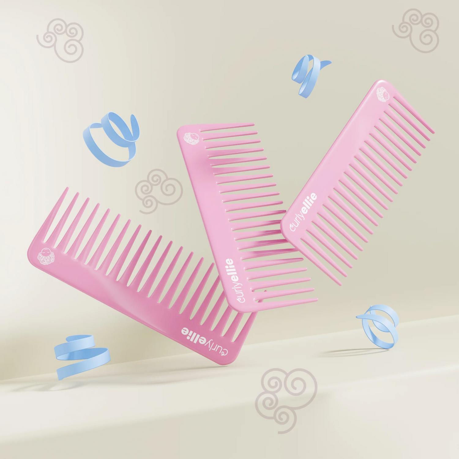 CurlyEllie Curl Comb - 1 pc