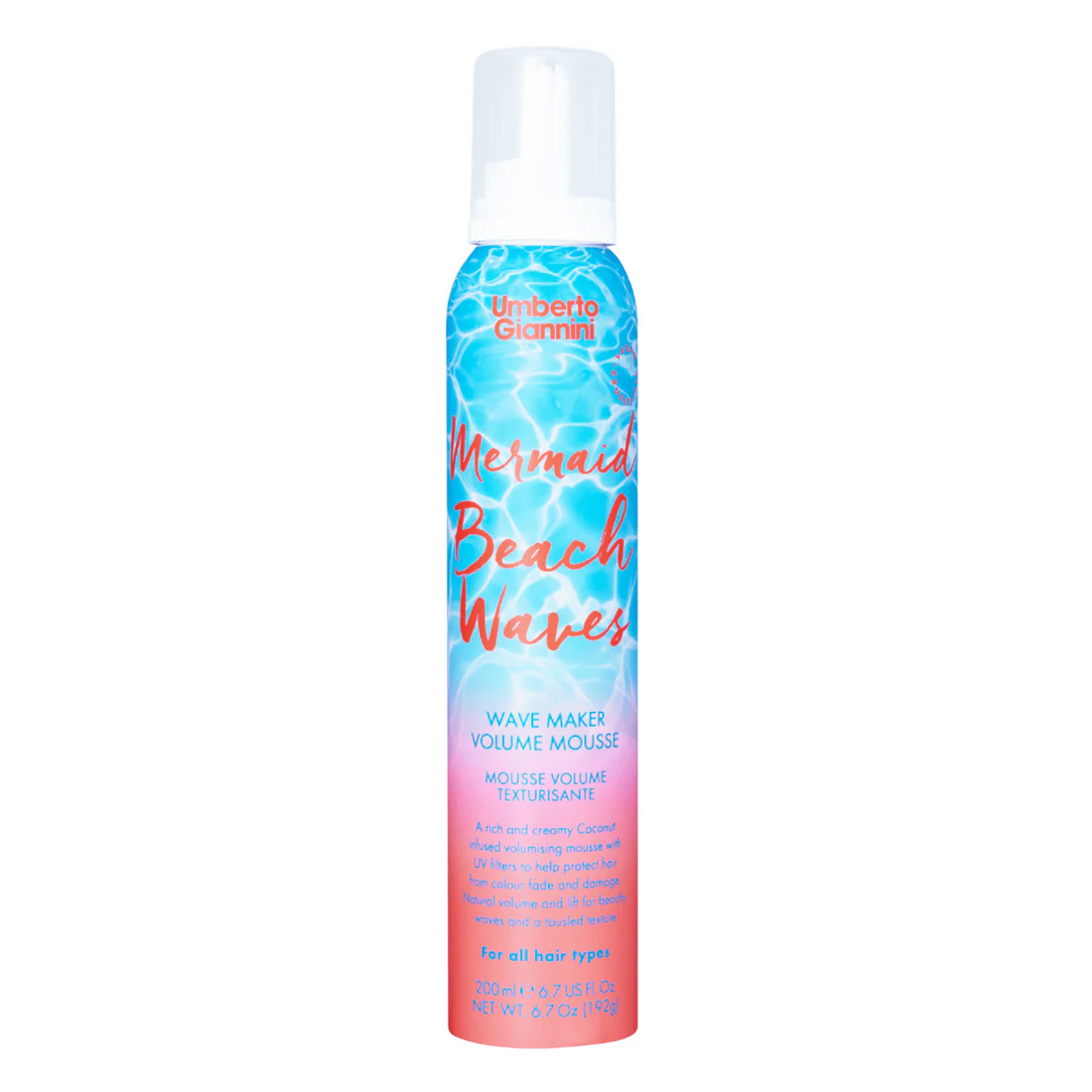 Umberto Giannini Mermaid Beach Waves Volume Mousse 200ml