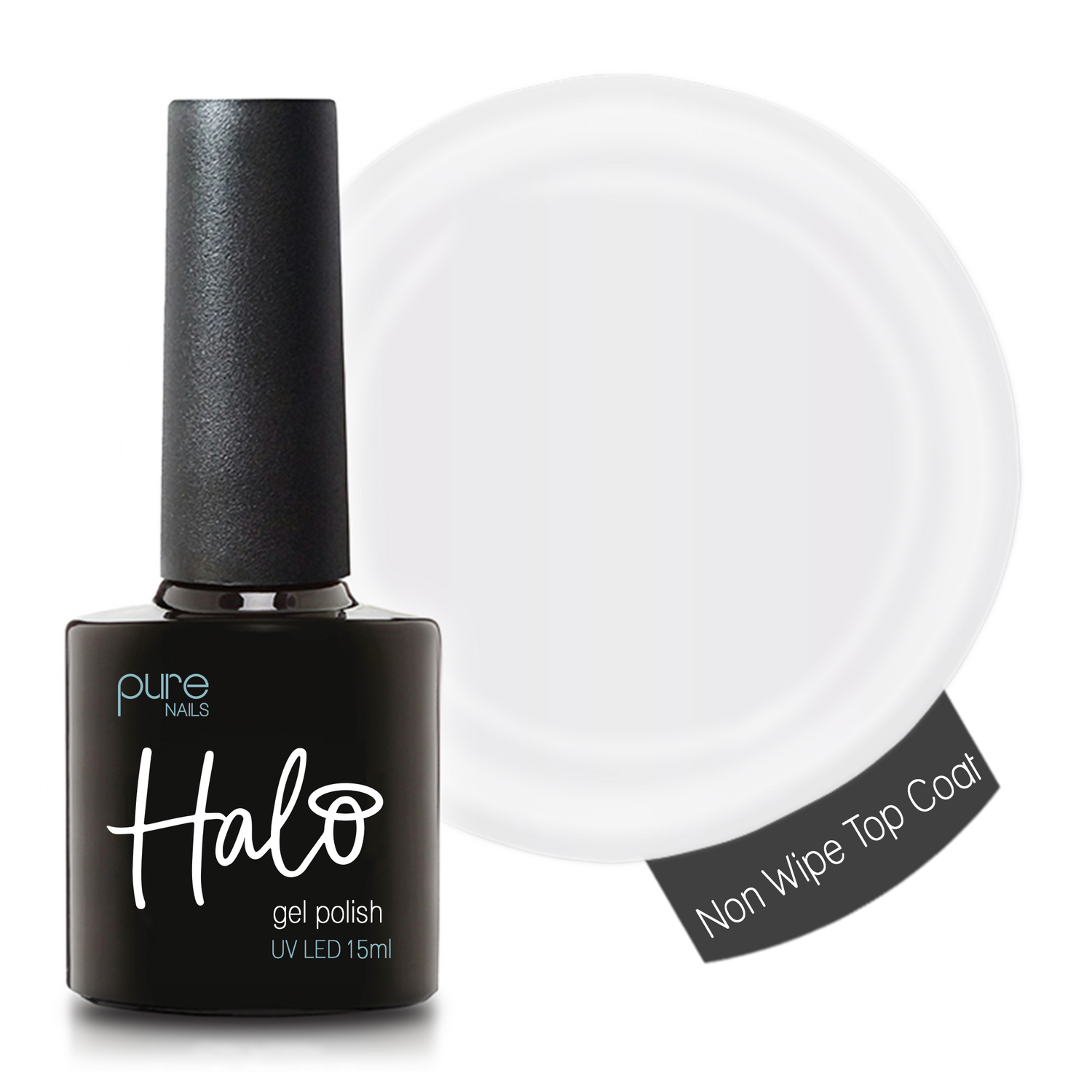 Halo Gel Polish Top Coat (Non-Wipe)