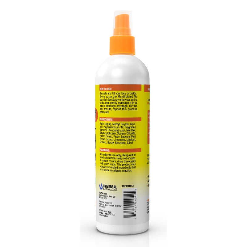 Jamaican Mango &amp; Lime Mentholated No More Itch Gro Spray