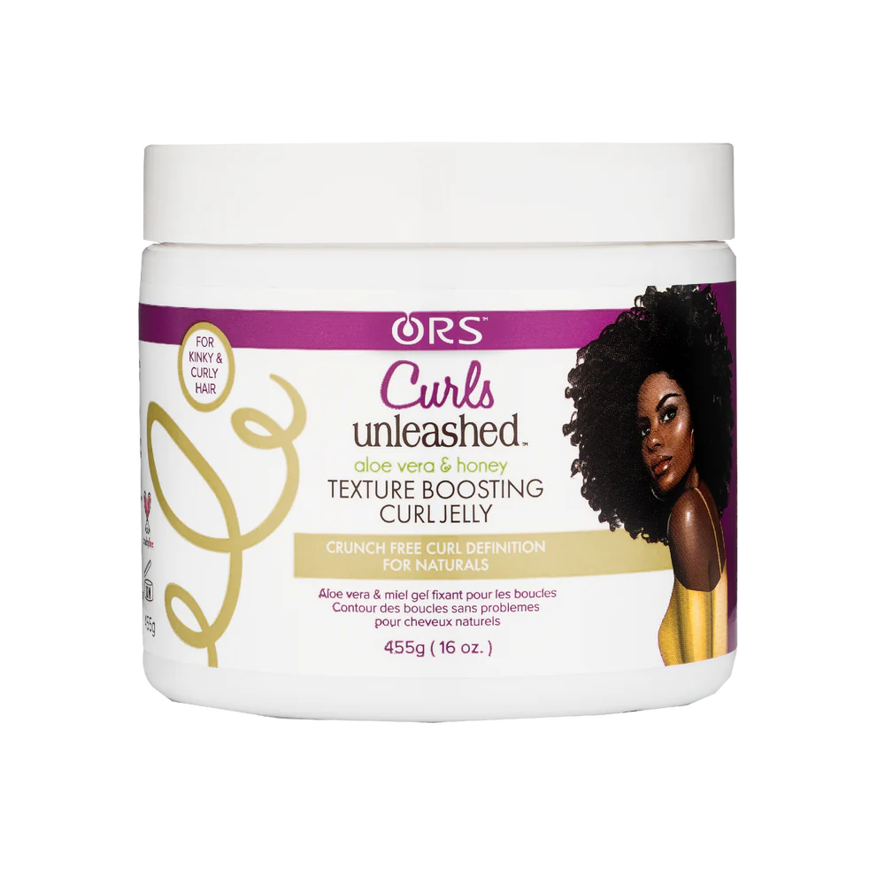 ORS Curls Unleashed Aloe Vera &amp; Honey Texture Boosting Curl Jelly 455g