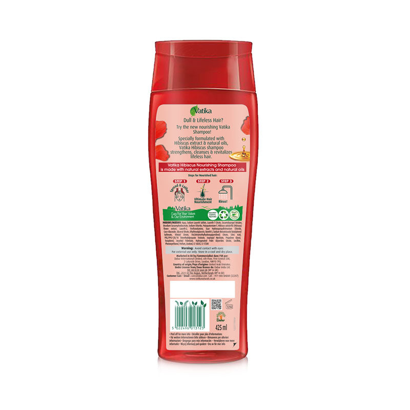 Dabur Vatika Oil Infused Hibiscus Shampoo 400ml