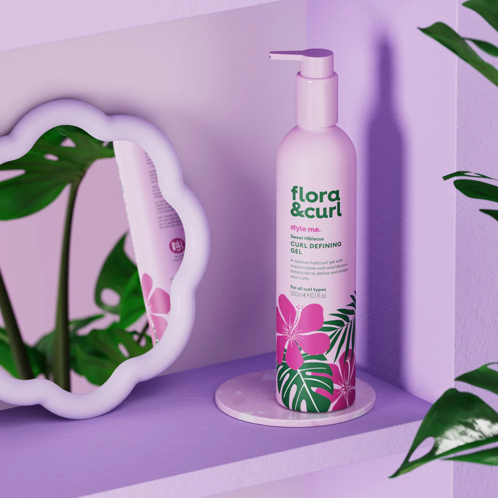 Flora &amp; Curl Sweet Hibiscus Curl Defining Gel