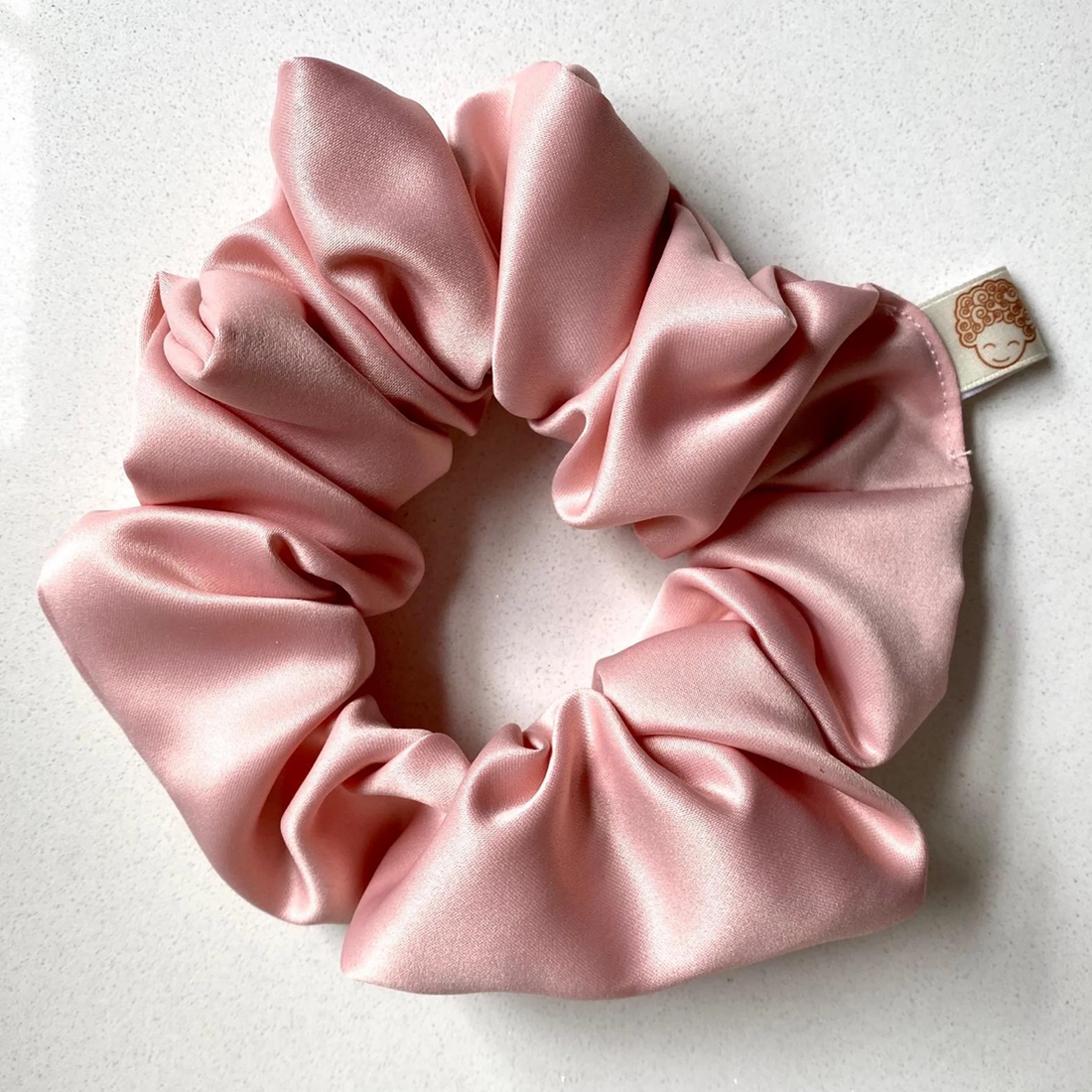 CurlyEllie Satin Scrunchie Small