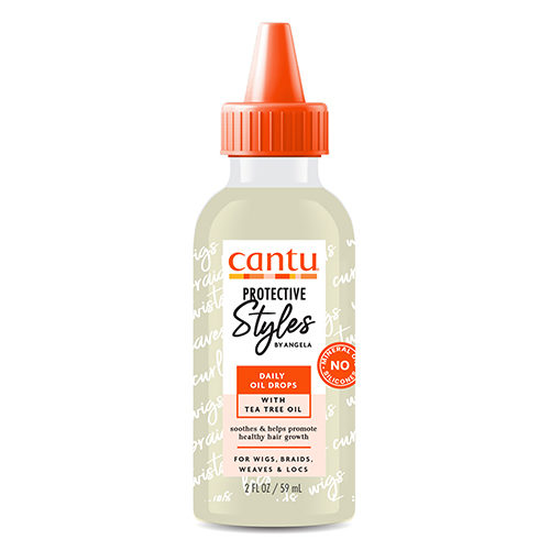 Cantu Protective Styles By Angela Daily Oil Drops with Tea Tree Oil 2oz