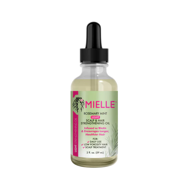 Mielle Organics Rosemary Mint LIGHT Scalp &amp; Hair Strengthening Oil