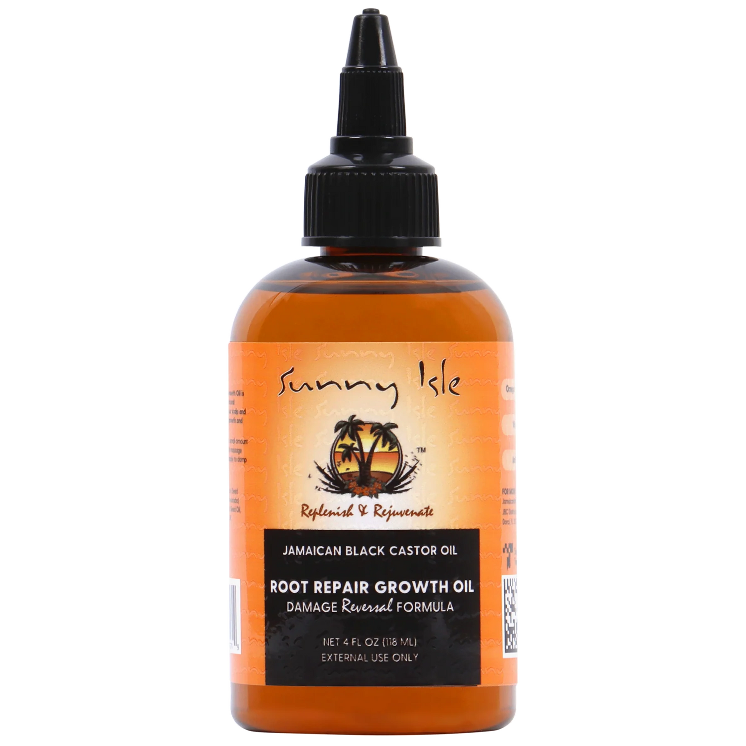 Sunny Isle Jamaican Black Castor Oil Root Repair Growth Oil Damage Reversal Formula 4oz