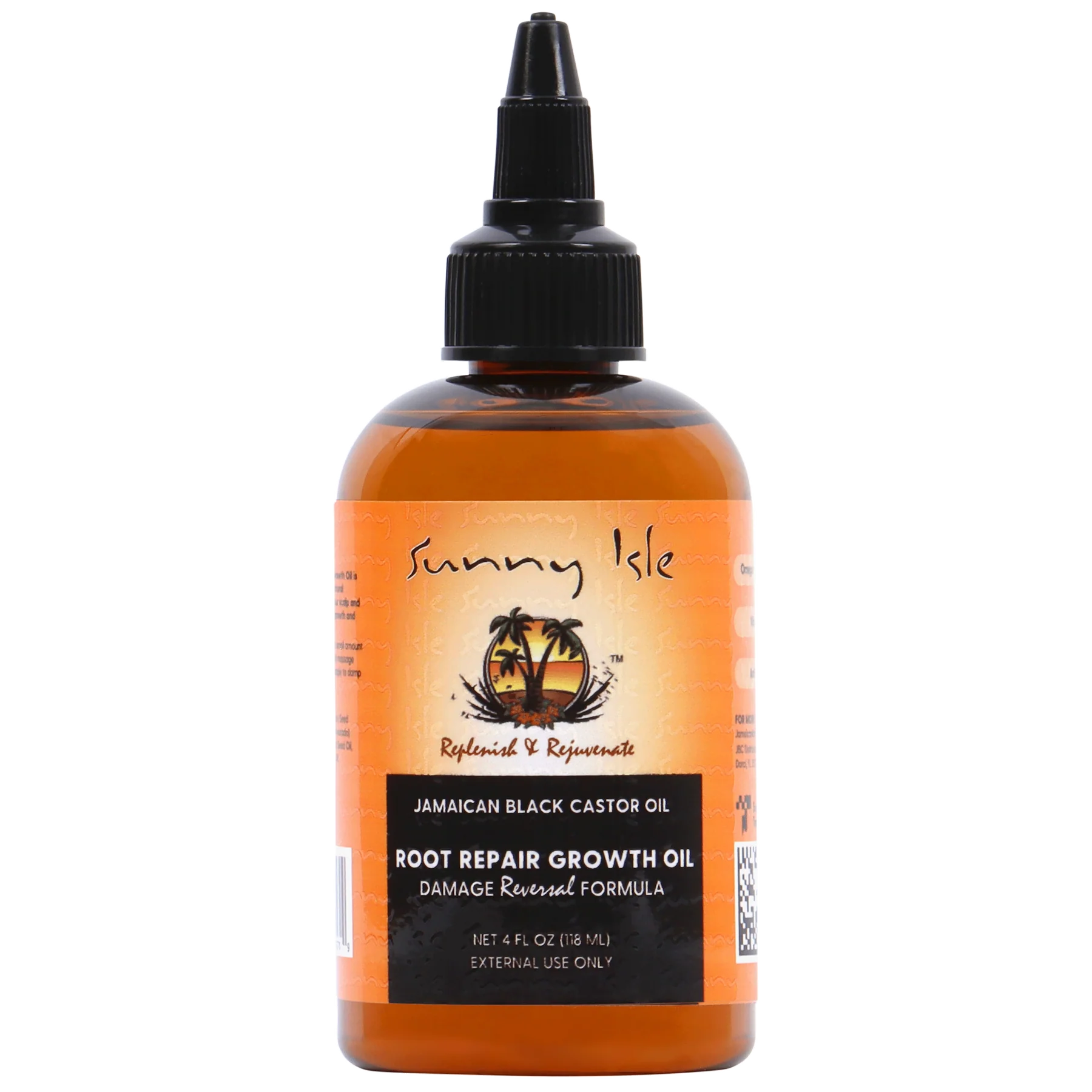 Sunny Isle Jamaican Black Castor Oil Root Repair Growth Oil Damage Reversal Formula 4oz