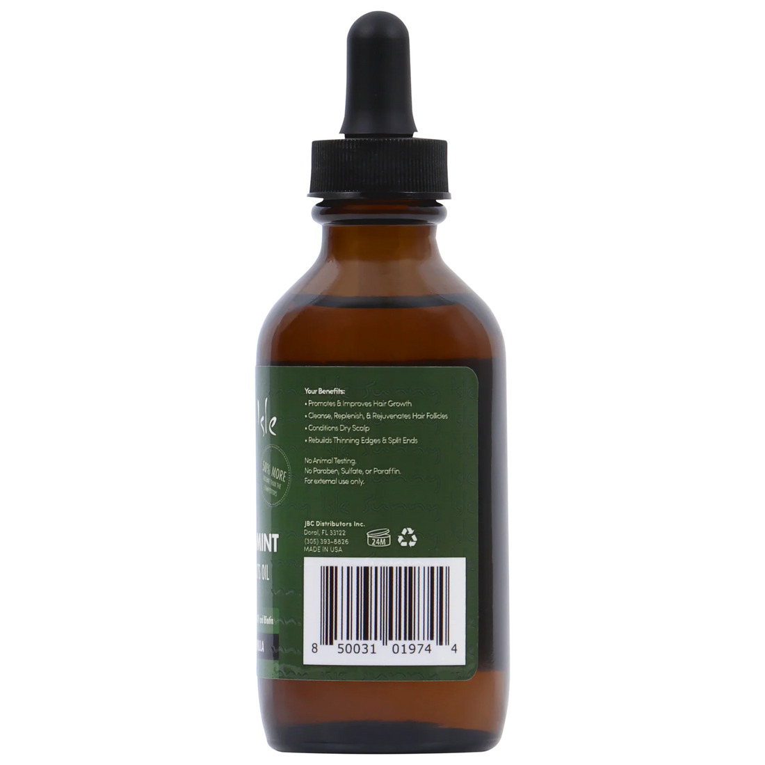 Sunny Isle Rosemary Mint Hair &amp; Strong Roots Oil 3oz