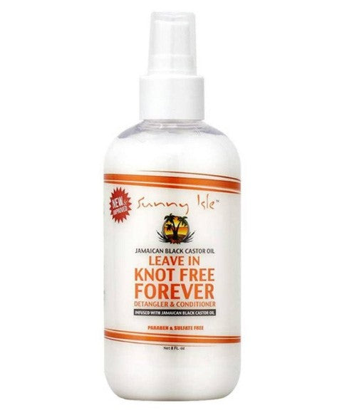 Sunny Isle Jamaican Black Castor Oil Leave-In Knot Free Forever Detangler &amp; Conditioner 8oz