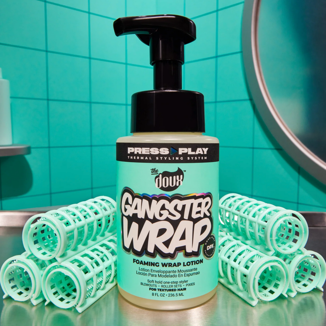 The Doux Gangster Wrap Foaming Wrap Lotion 8oz