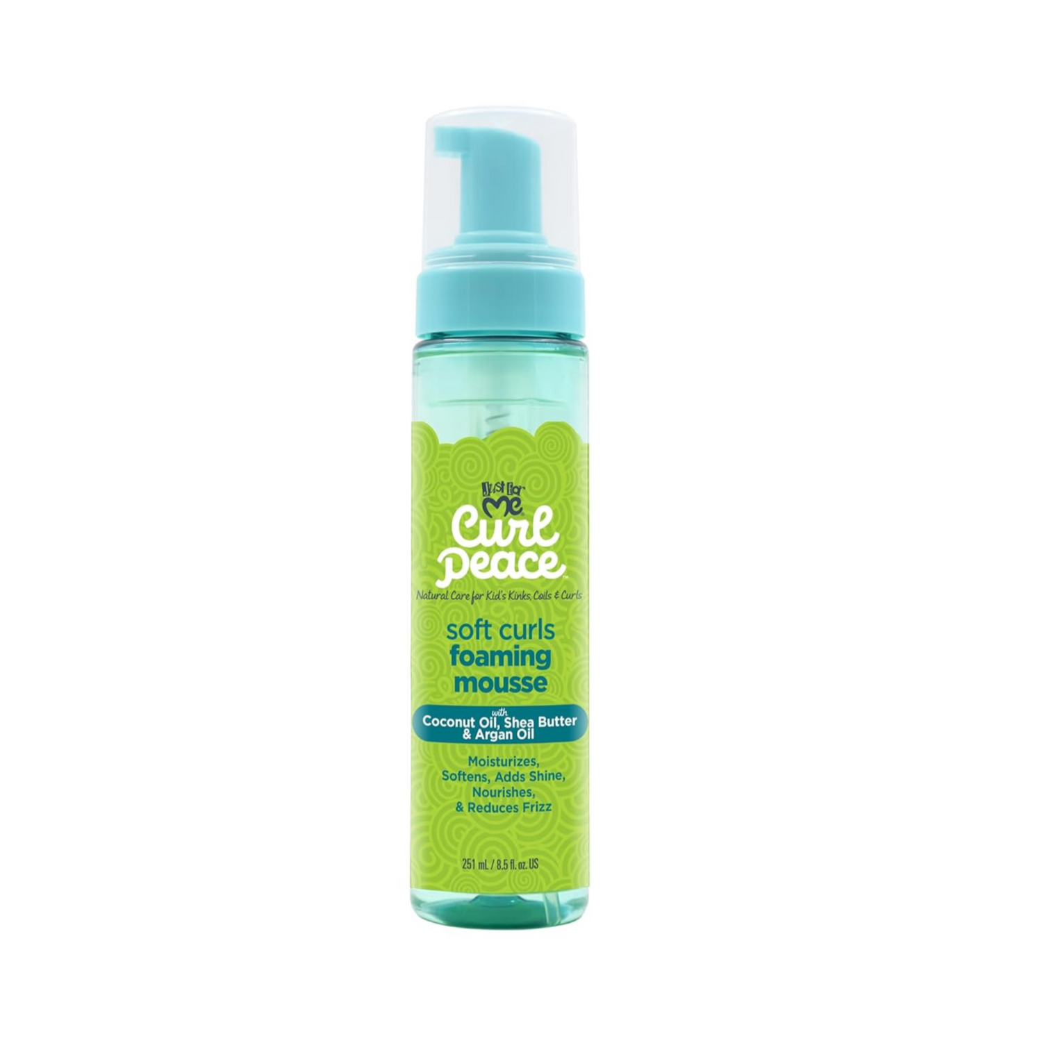 Just For Me Curl Peace Soft Curls Foaming Mousse 8.5oz