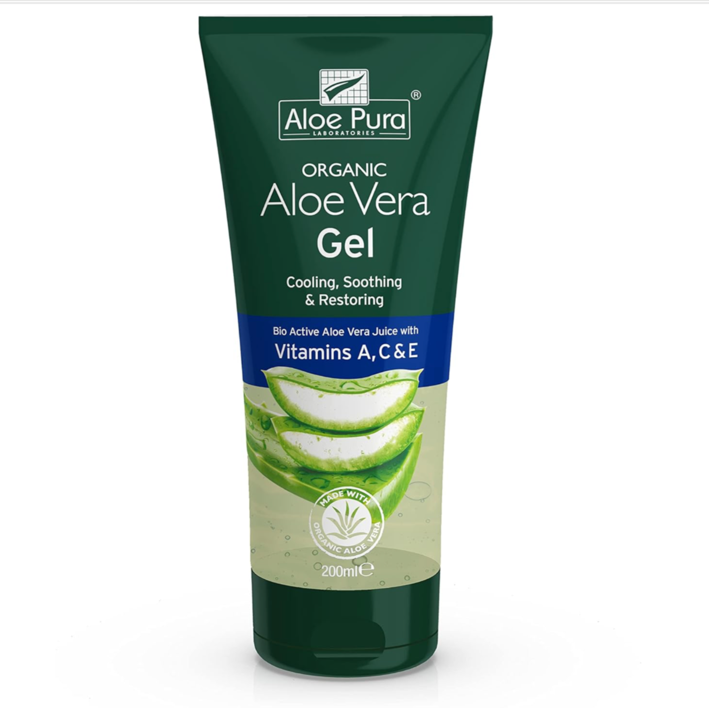 Aloe Pura Organic Aloe Vera Gel with Vitamin&