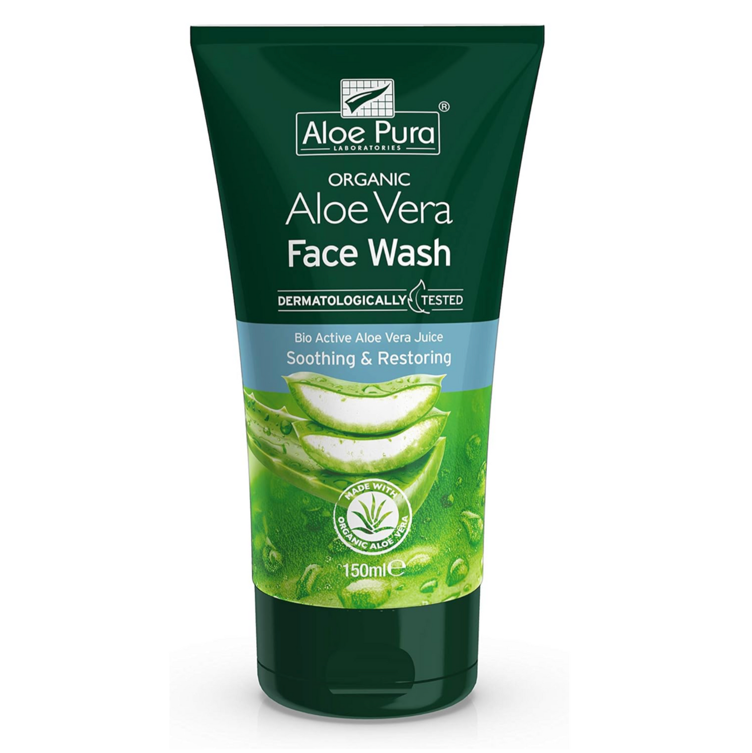 Aloe Pura Organic Aloe Vera Face Wash 150ml