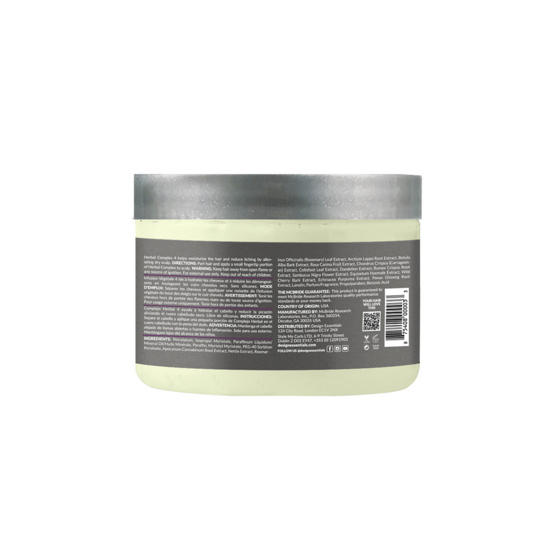 Design Essentials Classic Herbal Complex 4 Hair &amp; Scalp Treatment 5oz