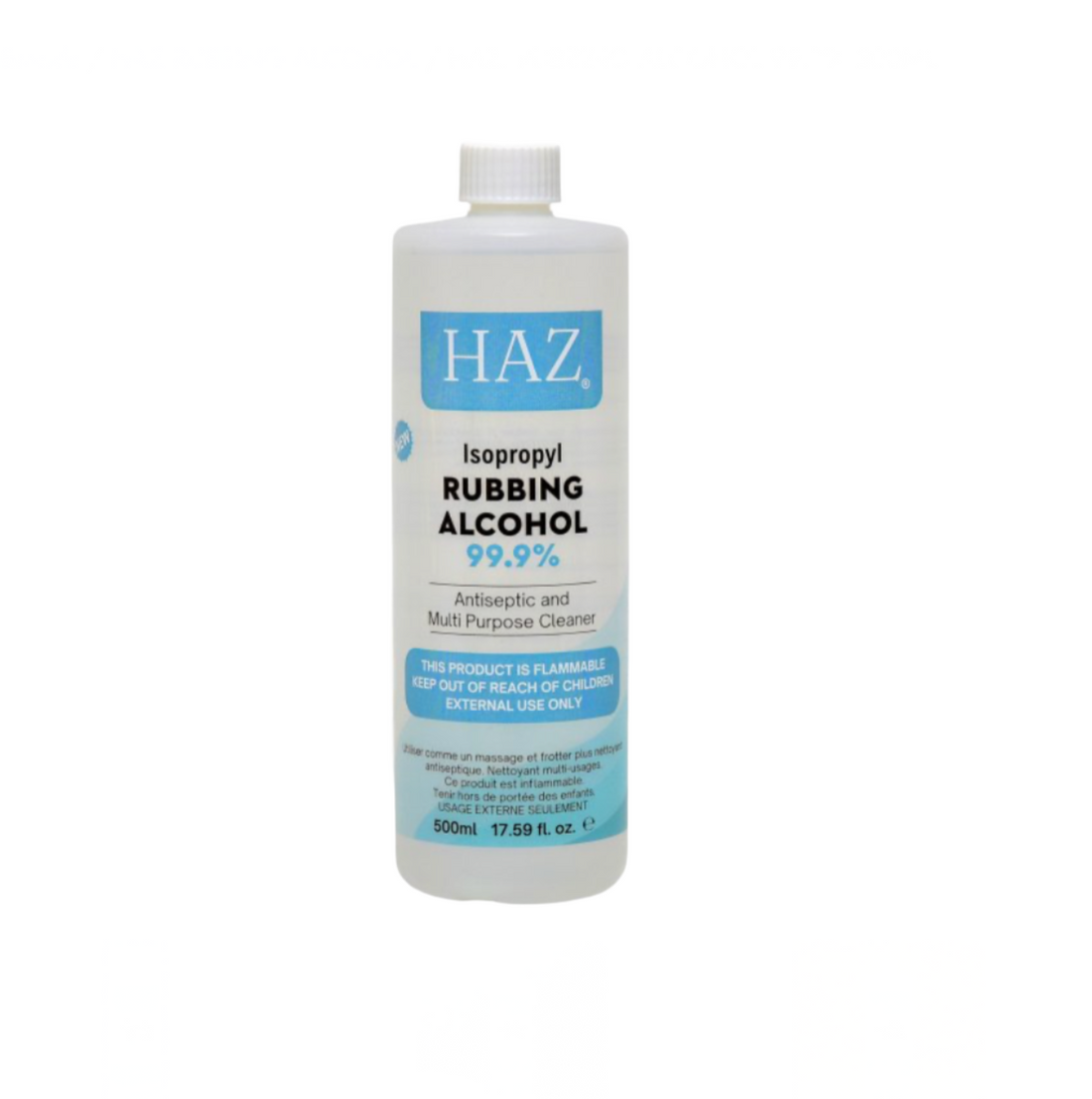 HAZ Isopropyl Rubbing Alcohol 99.9% 500ml