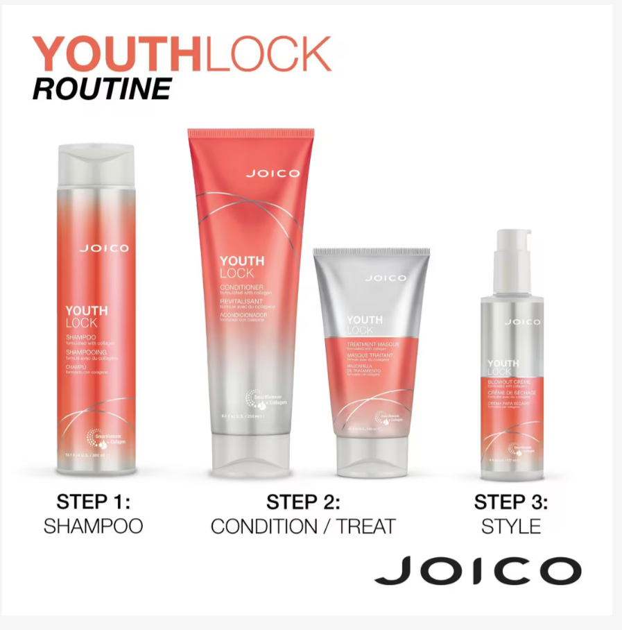 Joico YouthLock Blowout Crème Formulated with Collagen