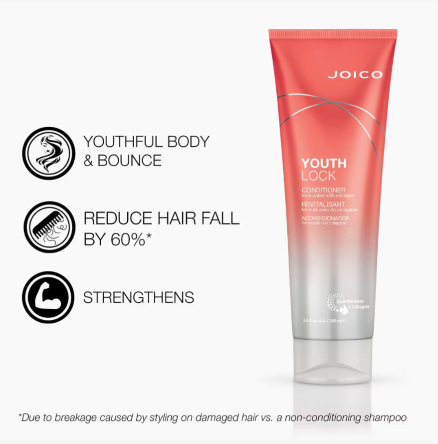 Joico YouthLock Conditioner Formulated With Collagen 8.5oz