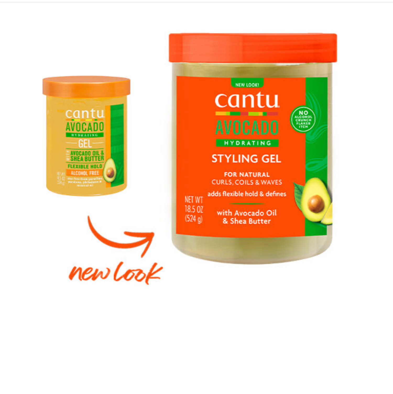 Cantu Avocado Hydrating Styling Gel 18.5oz