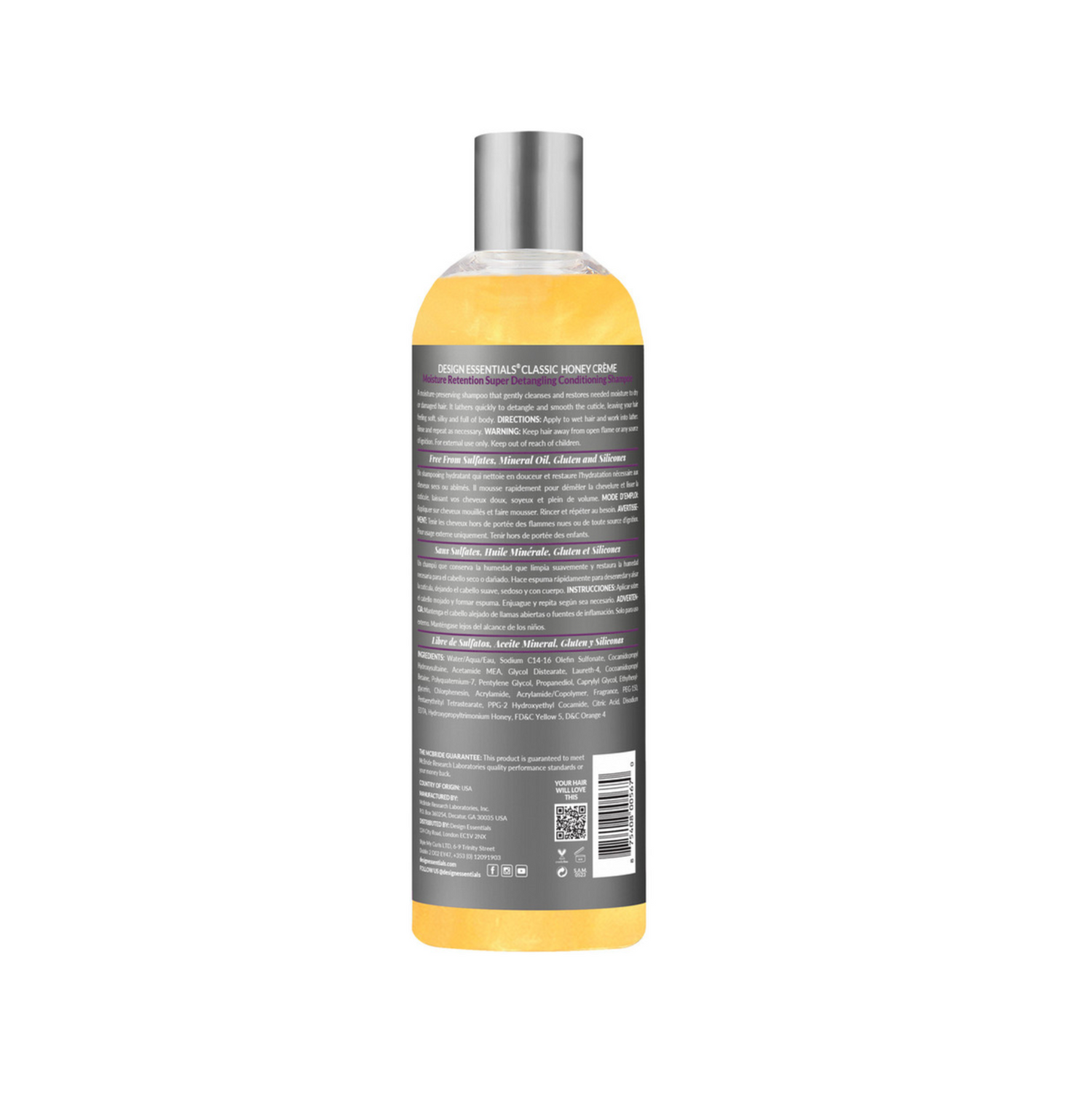 Design Essentials Classic Honey Creme Moisture Retention Shampoo