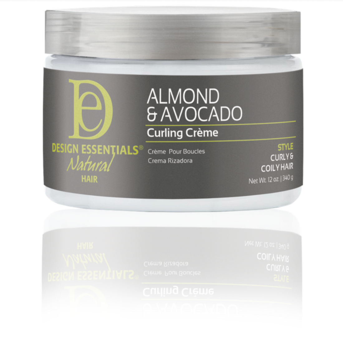 Design Essentials Natural Almond &amp; Avocado Curling Crème 12oz