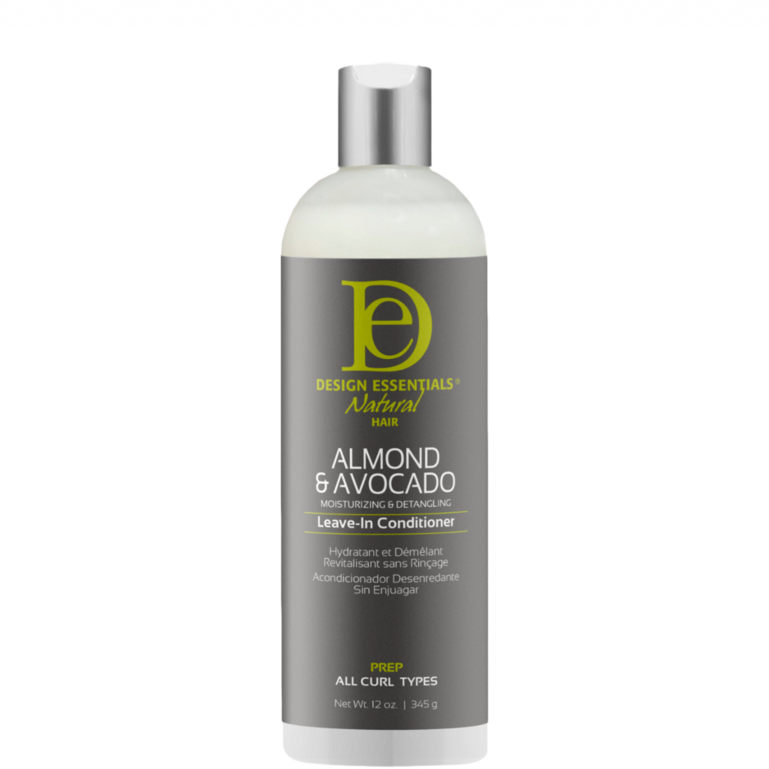 Design Essentials Natural Almond &amp; Avocado Detangling Leave-In Conditioner 12oz