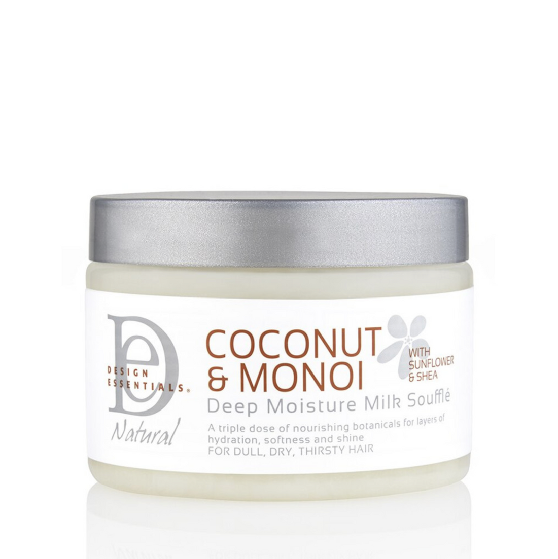 Design Essentials Natural Coconut &amp; Monoi Deep Moisture Milk Soufflé 12oz