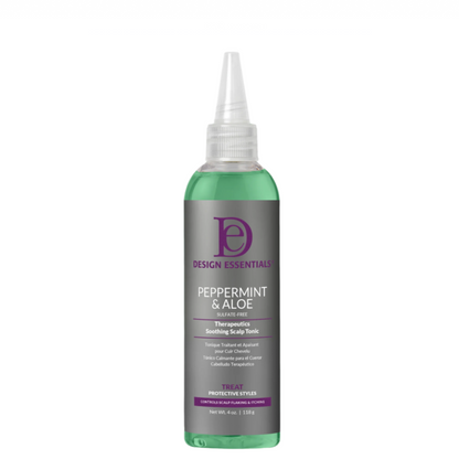 Design Essentials Classic Peppermint &amp; Aloe Soothing Scalp Tonic 4oz