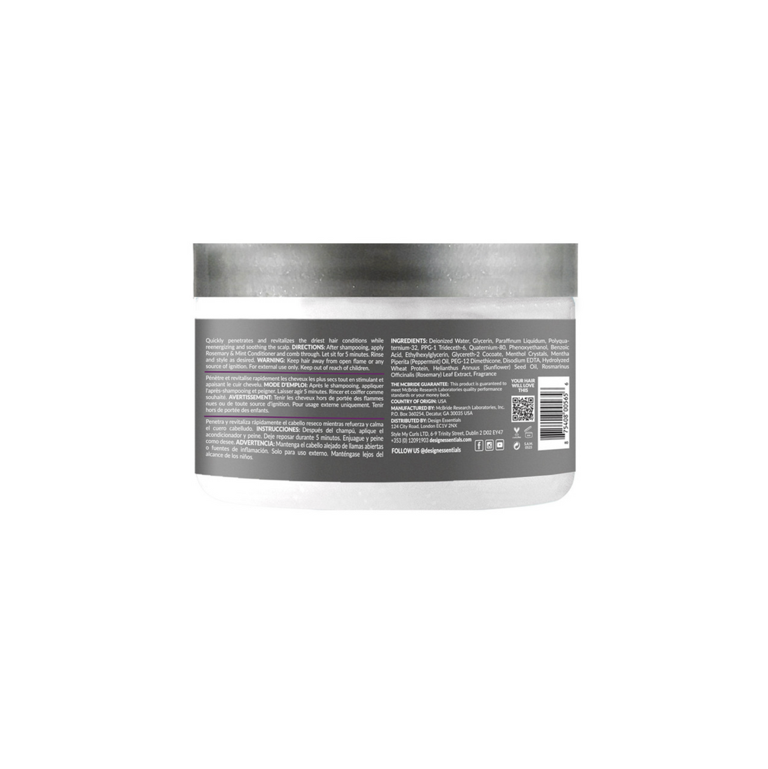 Design Essentials Classic Rosemary &amp; Mint Stimulating Super Moisturizing Conditioner