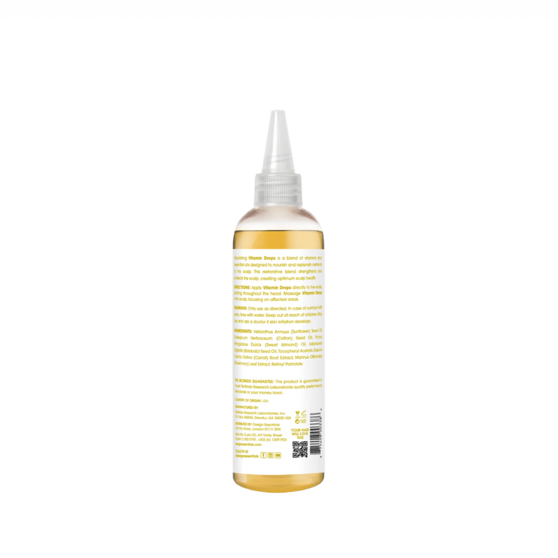 Design Essentials Scalp Care Vitamin Drops 4oz