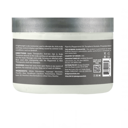 Design Essentials Classic Peppermint &amp; Aloe Therapeutics Anti-Itch Hair &amp; Scalp Treatment