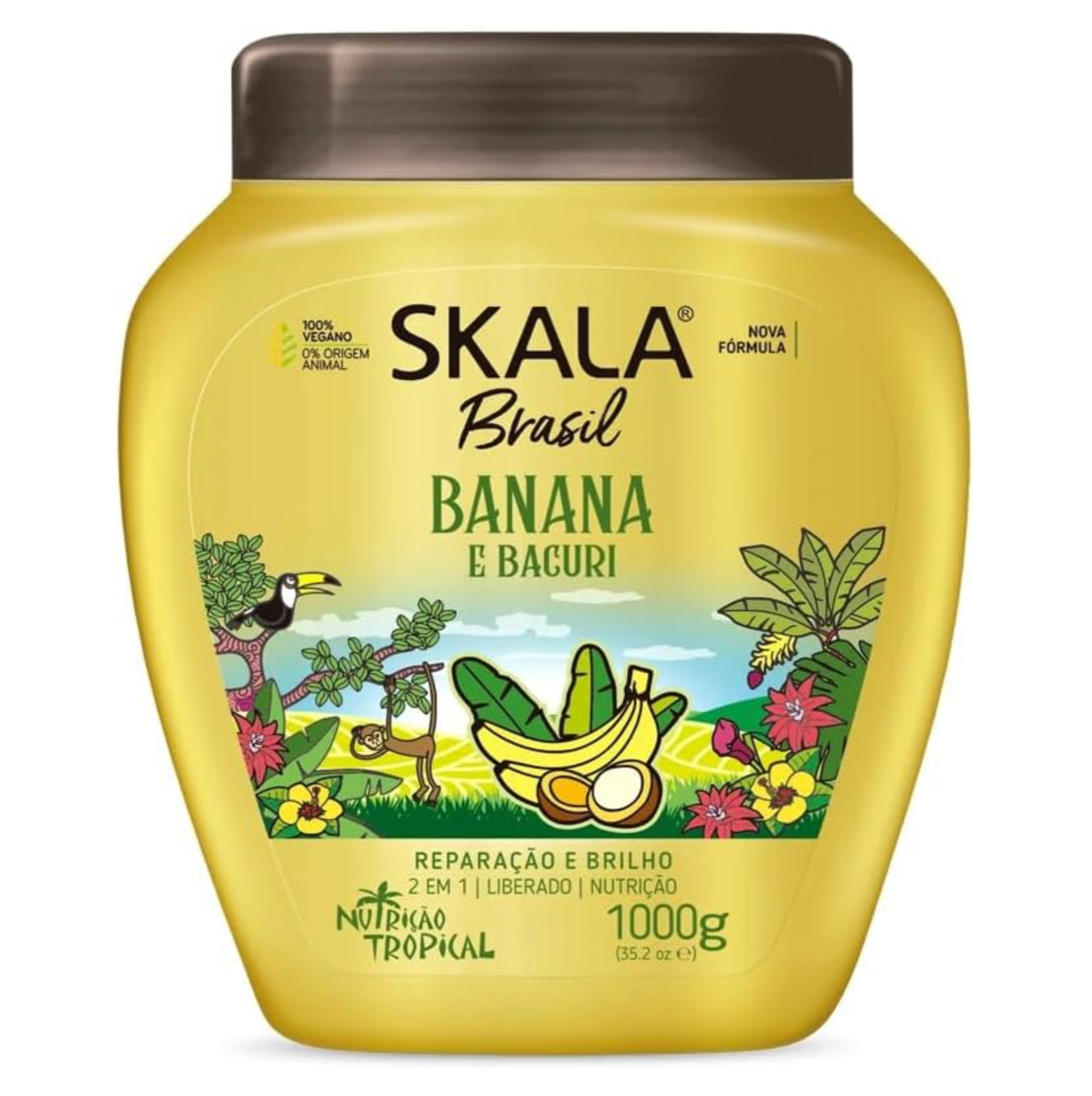 Skala Banana E Bacuri Hair Treatment Cream 1Kg