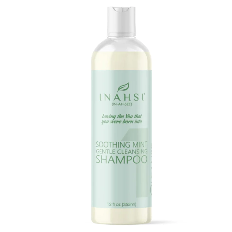 Inahsi Naturals Soothing Mint Gentle Cleansing Shampoo