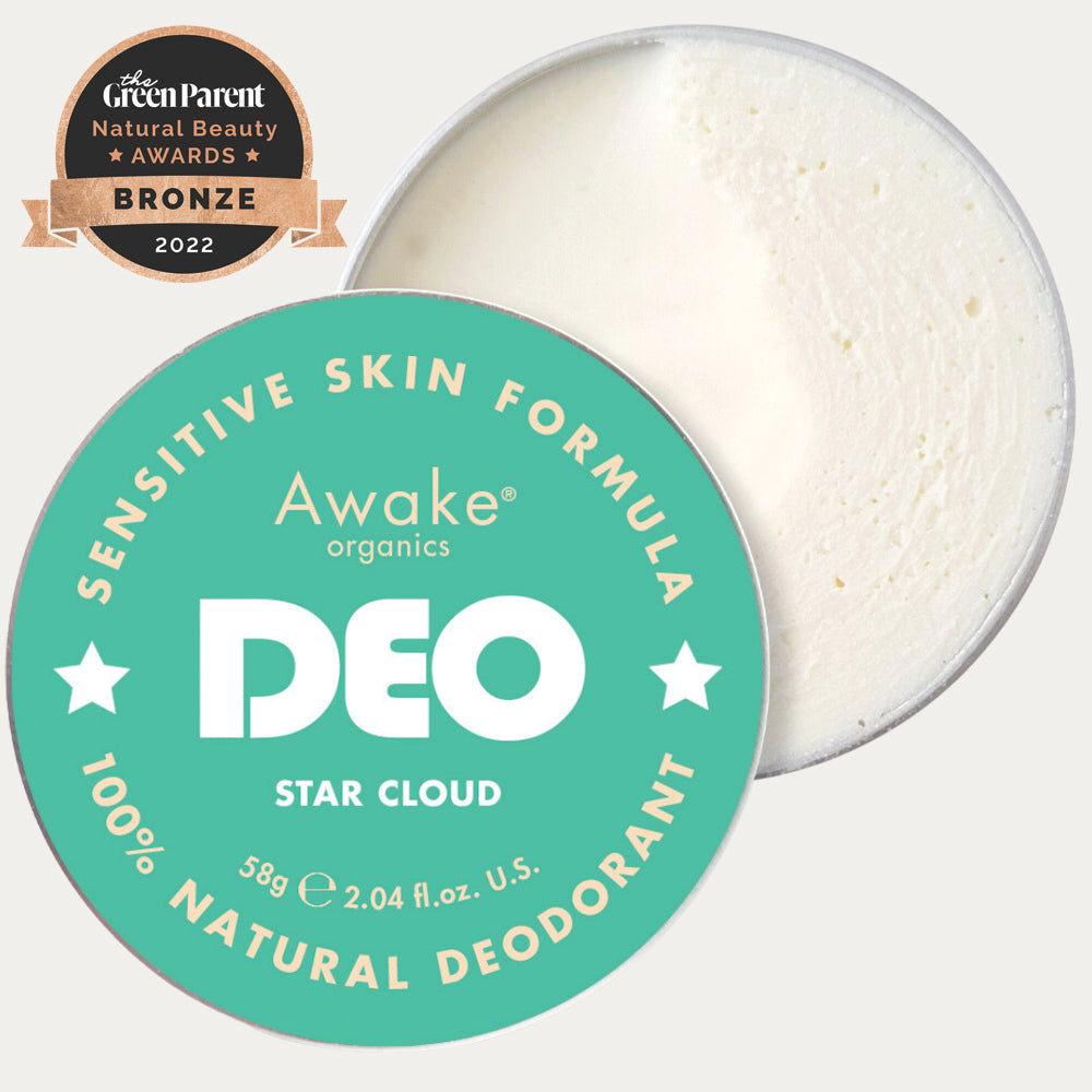 Awake Organics Deo Natural Deodrant Starcloud Sensitive Skin 58g