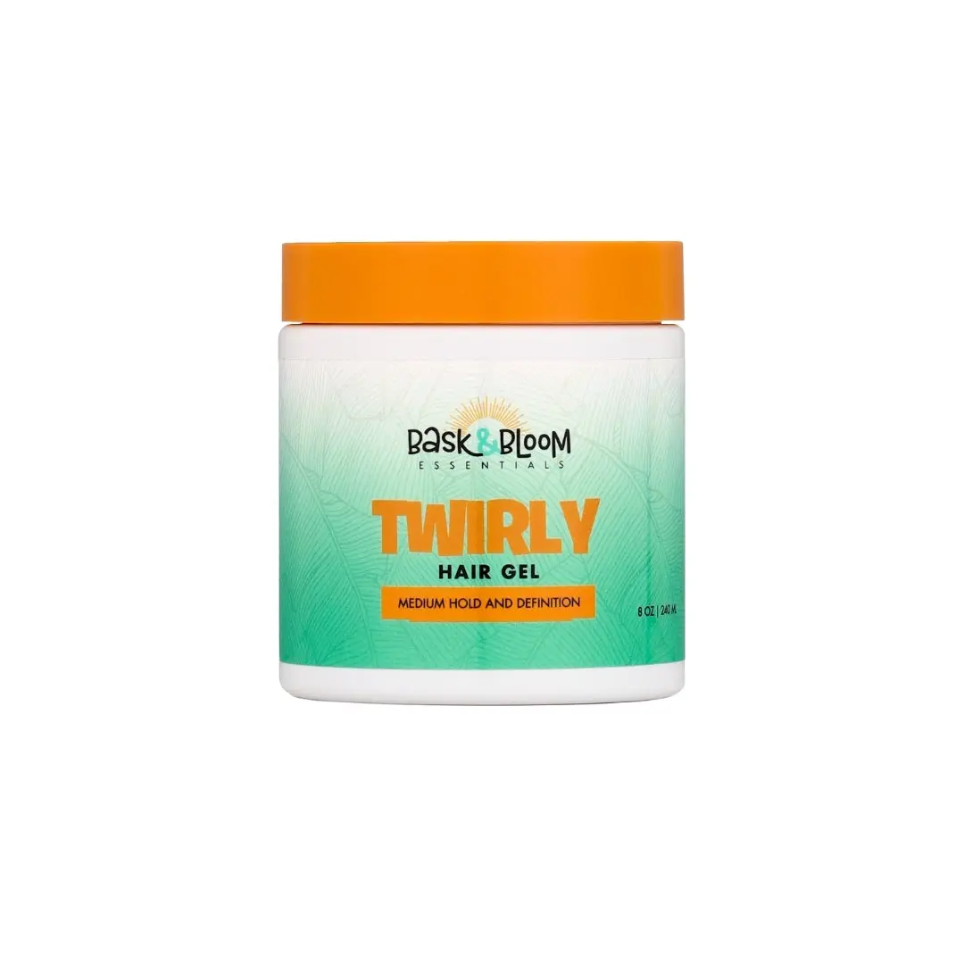 Bask &amp; Bloom Twirly Hair Gel 8oz