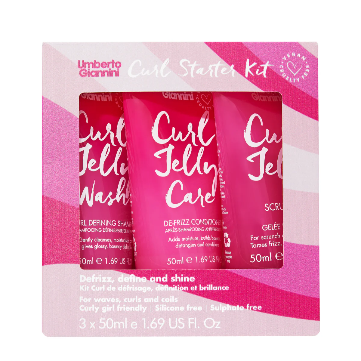 Umberto Giannini Curl Jelly Starter Kit