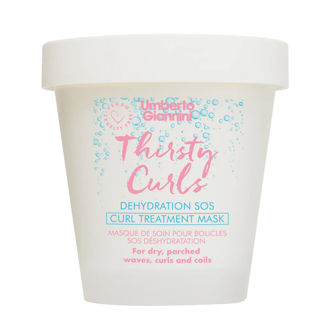 Umberto Giannini Thirsty Curls Dehydration SOS Curl Treatment Mask 200g