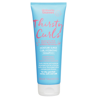 Umberto Giannini Thirsty Curls Moisture Surge Curl Hydrating Shampoo 250ml