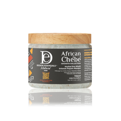 Design Essentials African Chebe Herbal Pre-Wash Intense Repair Masque 12oz