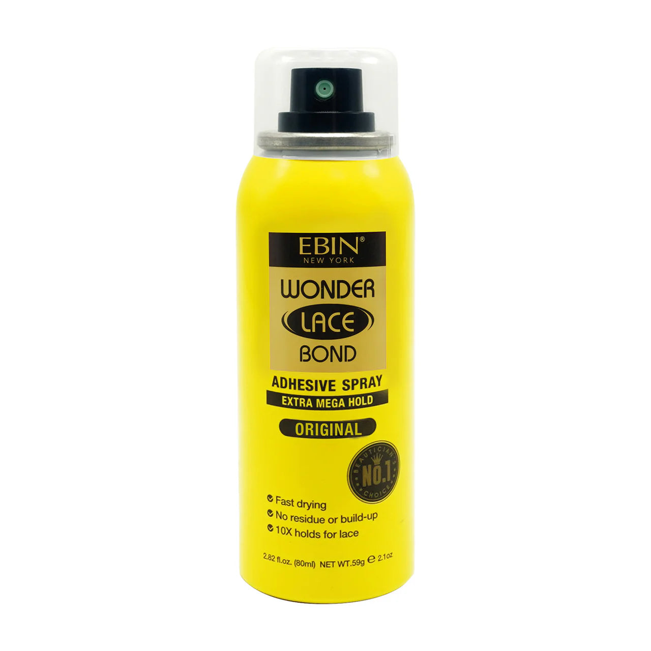 Ebin New York Wonder Lace Bond Wig Adhesive Spray Extreme Mega Hold (Original) - UK Shipping Only