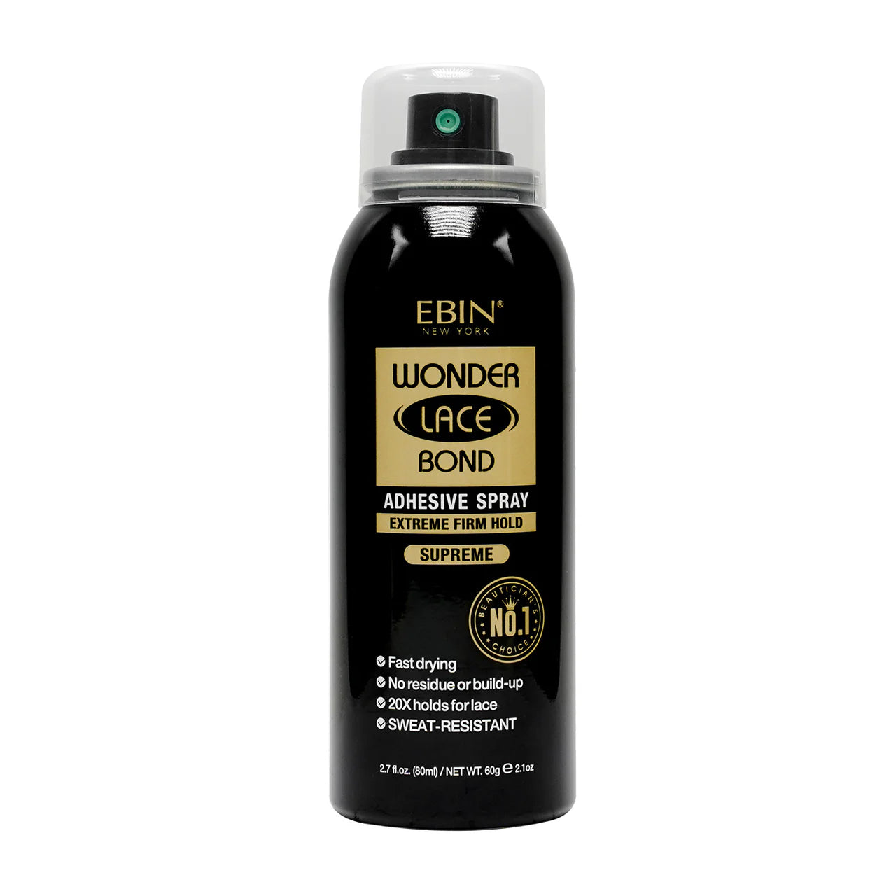 Ebin New York Wonder Lace Bond Wig Adhesive Spray Extreme Firm Hold (Supreme) - UK Shipping Only