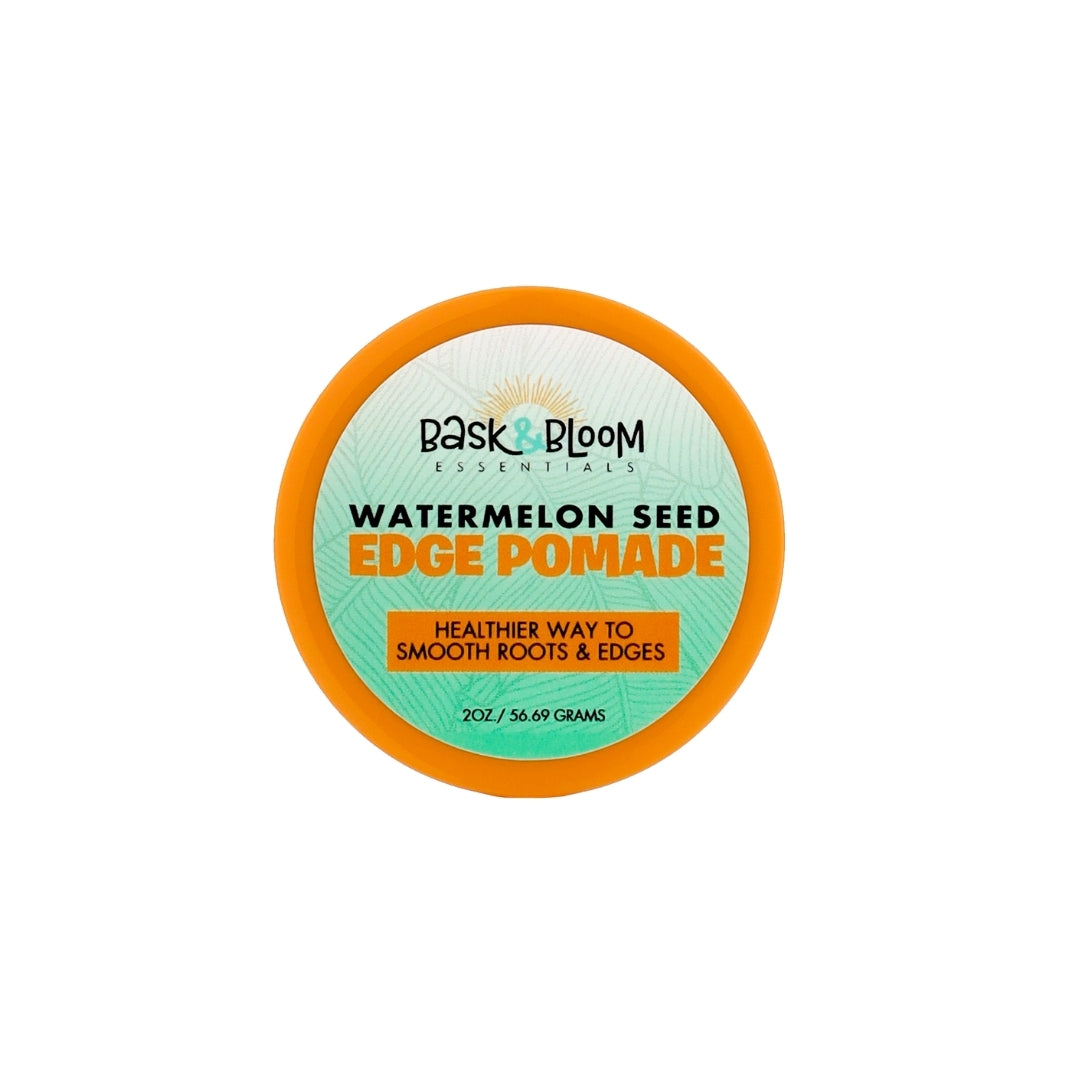 Bask &amp; Bloom Watermelon Seed Edge Pomade 2oz