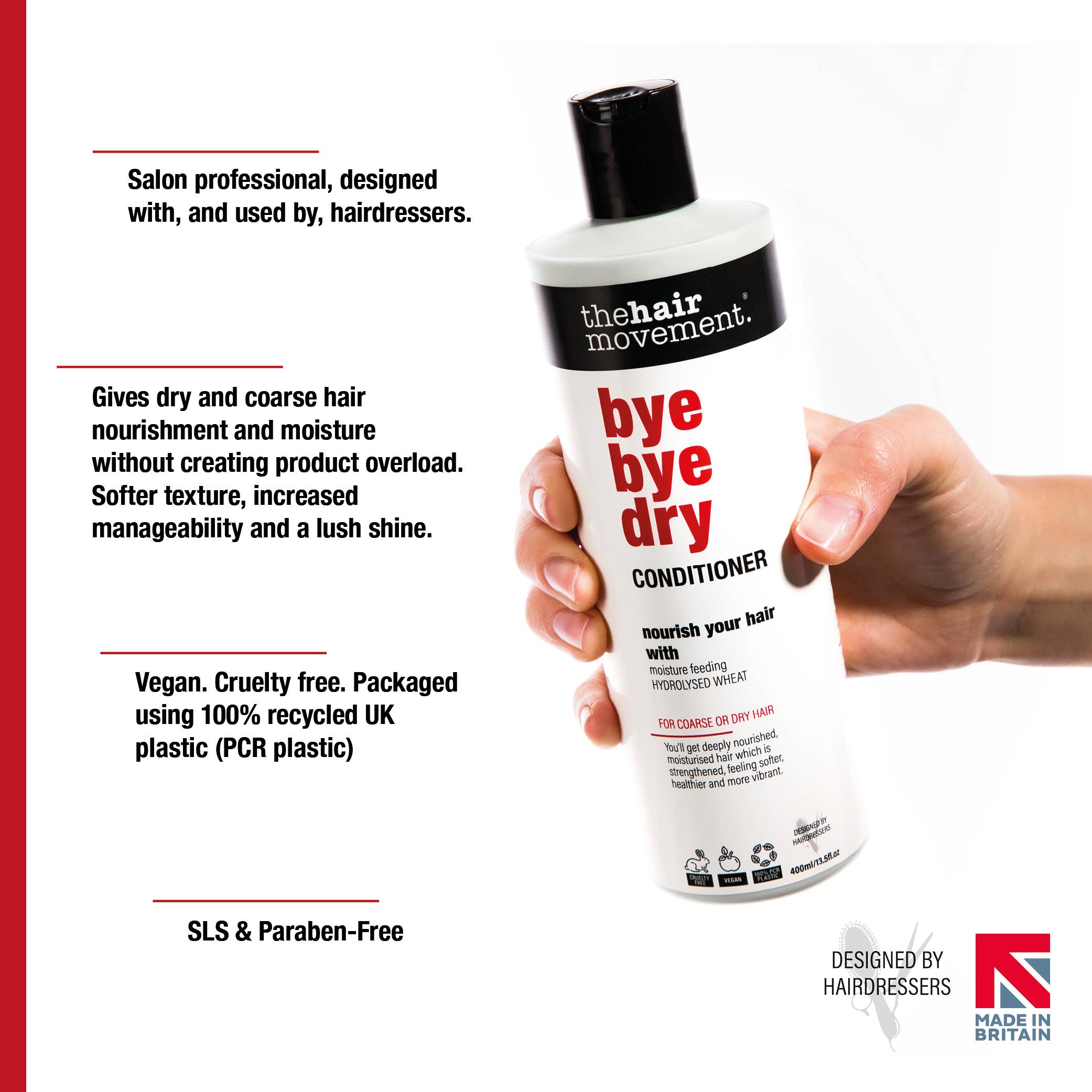 The Hair Movement Bye Bye Dry Conditioner 400ml