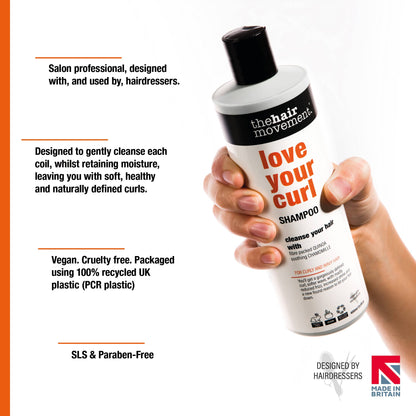 The Hair Movement Love Your Curl Shampoo 400ml