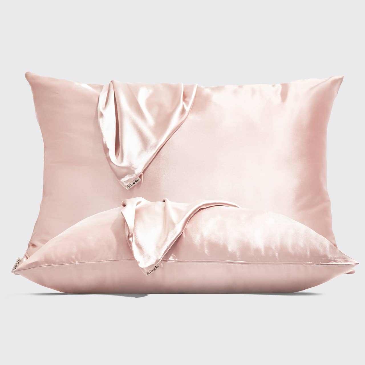 Kitsch Holiday Standard Pillowcase 2pc - Blush